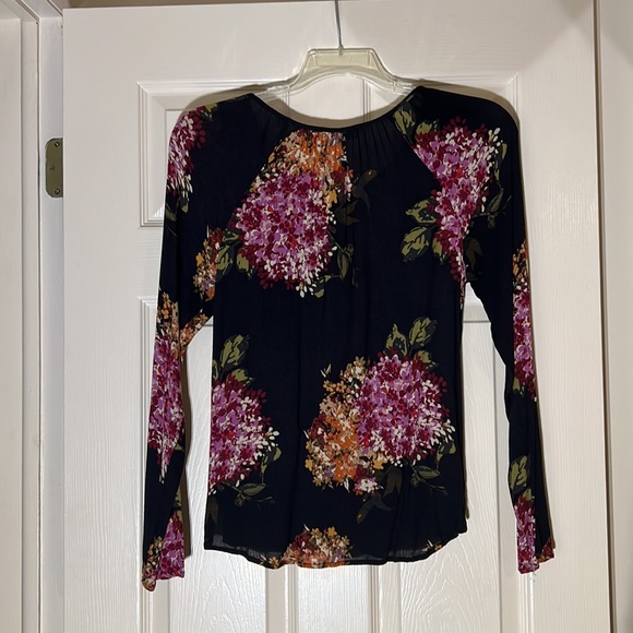 Womens Floral Print Blouse - Picture 4 of 4